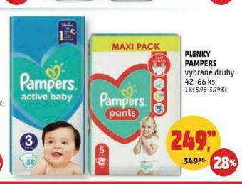 Penny Market Plenky pampers nabídka