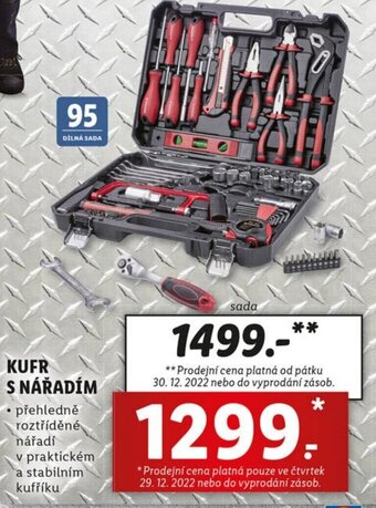 Lidl Parkside Kufr s nářadím nabídka