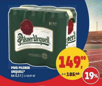 Penny Market Pivo pilsner urquell nabídka