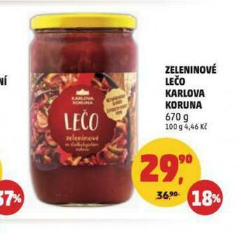 Penny Market Zeleninové lečo nabídka