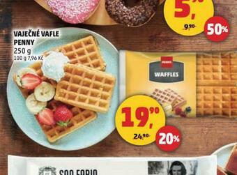 Penny Market Vaječné vafle nabídka