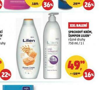Penny Market Šampon, sprchový krém lilien nabídka
