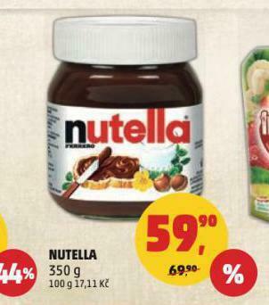 Penny Market Nutella nabídka