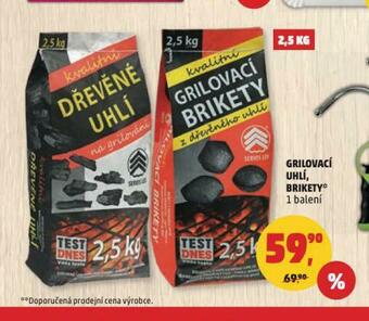 Penny Market Grilovací uhlí, brikety nabídka