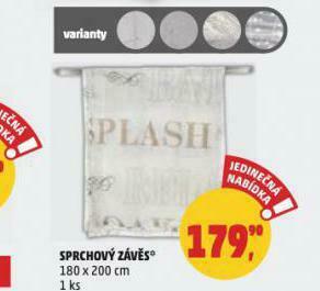 Penny Market Sprchový závěs nabídka