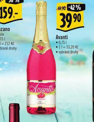 Albert Avanti nabídka