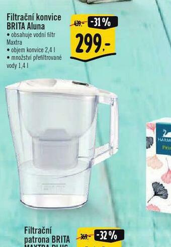 Albert Filtrační konvice brita aluna nabídka