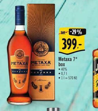 Albert Metaxa 7* box nabídka