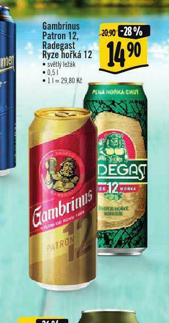 Albert Pivo gambrinus patron 12 nabídka