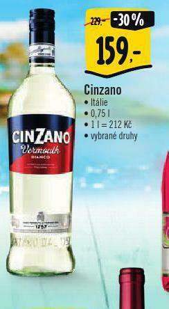 Albert Cinzano nabídka