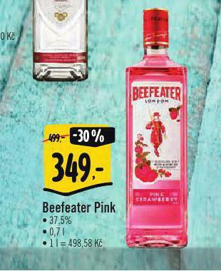Albert Beefeater pink nabídka