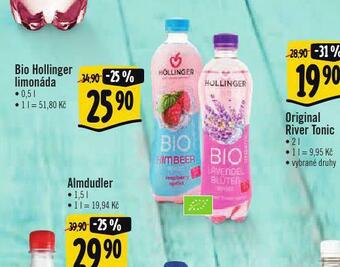 Albert Bio holinger limonáda nabídka