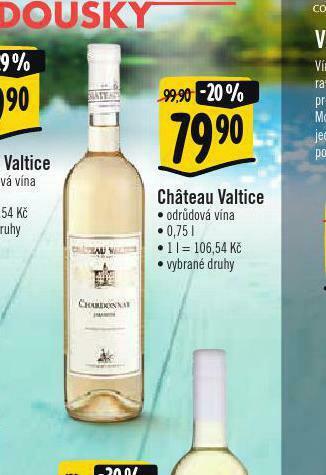 Albert Chateau valtice nabídka