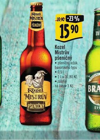 Albert Pivo kozel mistrův pšeničný nabídka
