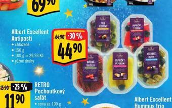 Albert Antipasti nabídka