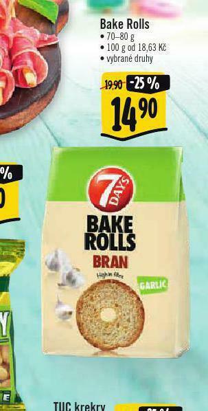 Albert Bake rolls nabídka