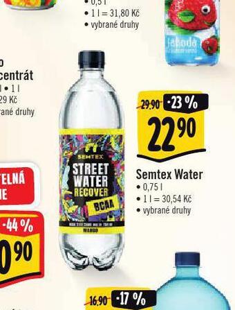 Albert Semtex water nabídka
