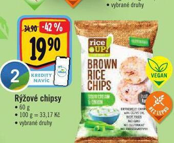 Albert Rýžové chipsy nabídka