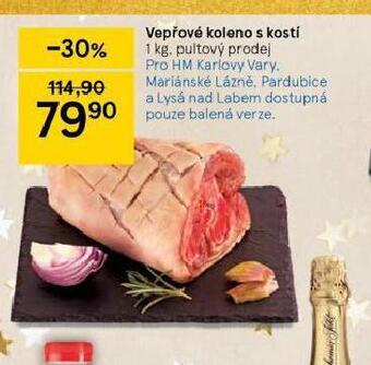 Tesco Vepřové koleno s kostí nabídka