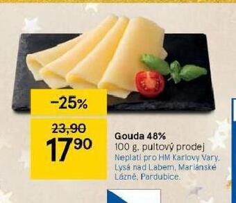 Tesco Gouda 48% nabídka