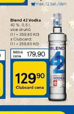 Blend 42 vodka
