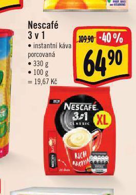 Albert Káva nescafé nabídka