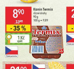Globus Kunín termix nabídka