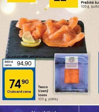 Tesco Tesco uzený losos nabídka