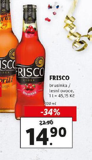 Lidl Frisco nabídka