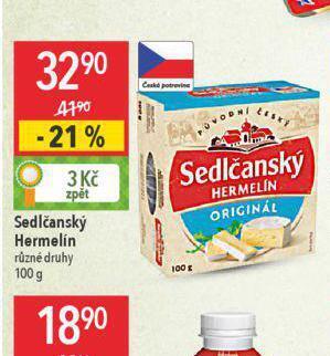 Globus Sedlčanský hermelín nabídka