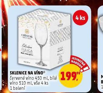 Penny Market Sklenice na víno nabídka