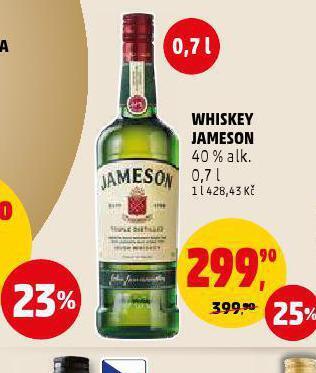 Penny Market Whiskey jameson nabídka