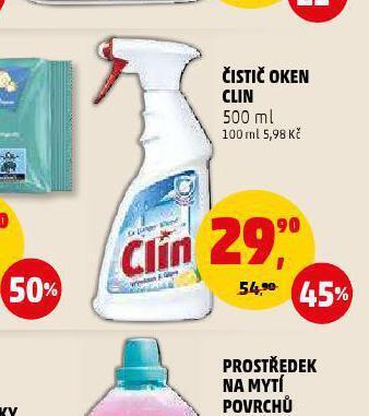 Penny Market Clin čistič oken nabídka
