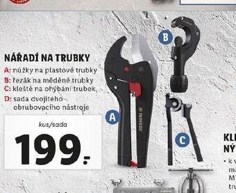 Lidl Nářadí na trubky nabídka