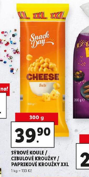 Lidl Sýrové koule nabídka