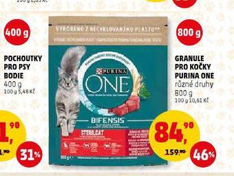 Penny Market Purina one granule pro kočky nabídka