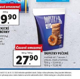 Lidl Dupetky pečené nabídka