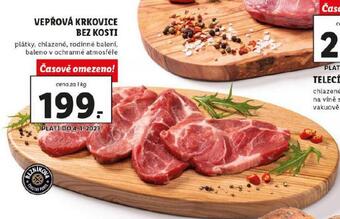 Lidl Vepřová krkovice bez kosti nabídka