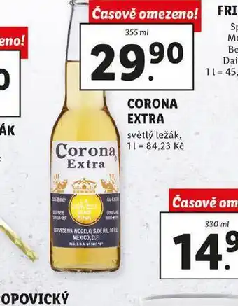 Lidl Corona extra nabídka