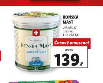 Lidl Koňská mast nabídka