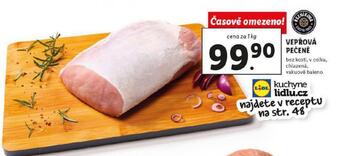 Lidl Vepřová pečeně nabídka