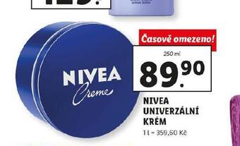 Lidl Nivea univerzální krém nabídka