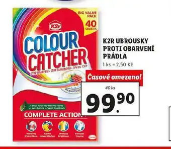 K2r ubrousky proti obarvení