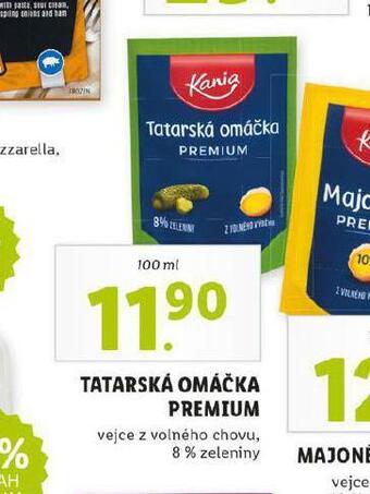 Lidl Tatarská omáčka premium nabídka