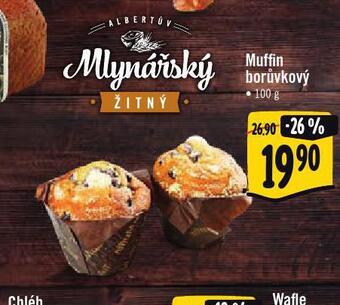 Albert Muffin borůvkový nabídka