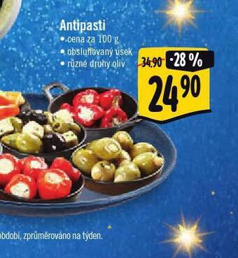 Albert Antipasti nabídka