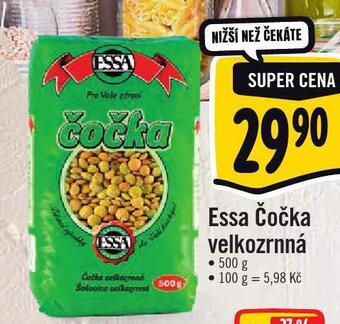 Albert Essa čočka nabídka