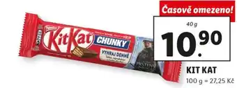 Lidl Nestle kit kat 40g nabídka