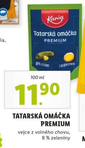 Lidl Kania tatarská omáčka premium 100ml nabídka