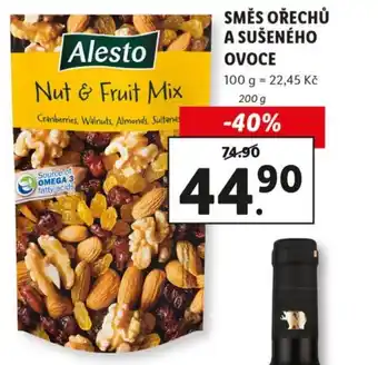 Lidl Alesto směs ořechů a sušeného ovoce 200g nabídka